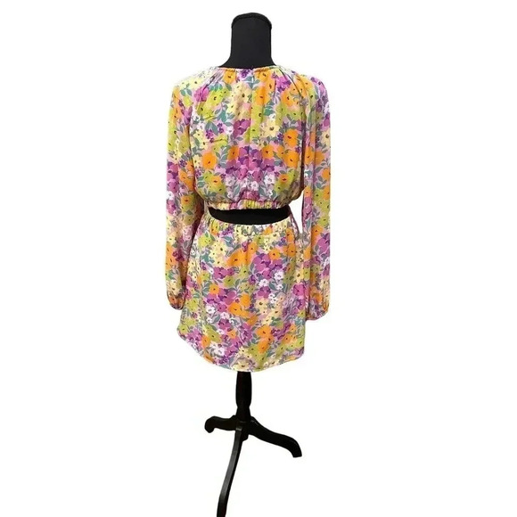 NEW - NWT Sanctuary Fresh Garden Side Cut Out Mini Dress Sz S - Picture 6 of 7